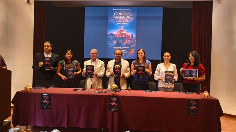 Todo listo para el Festival de Música Cenobio Paniagua en Tlalpujahua