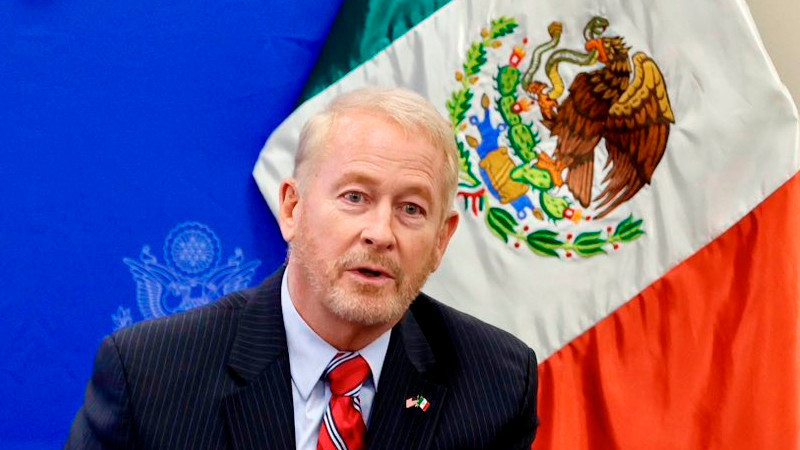 Lamenta Ronald Johnson el fallecimiento de dos oficiales de la embajada de EU, tras un operativo en Chihuahua 